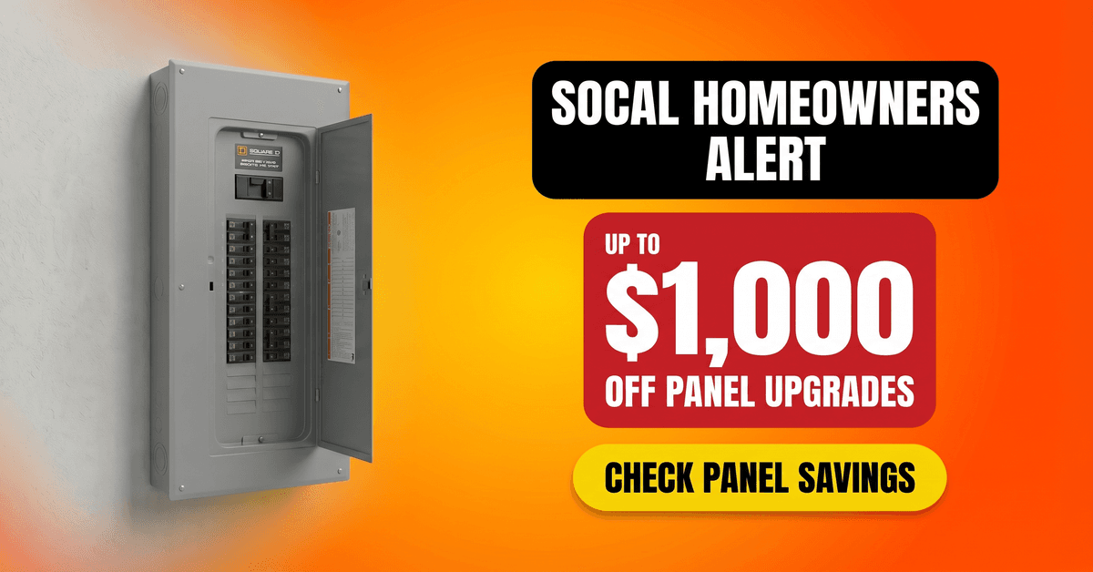 SoCal Homeowners Get $1,000 Off